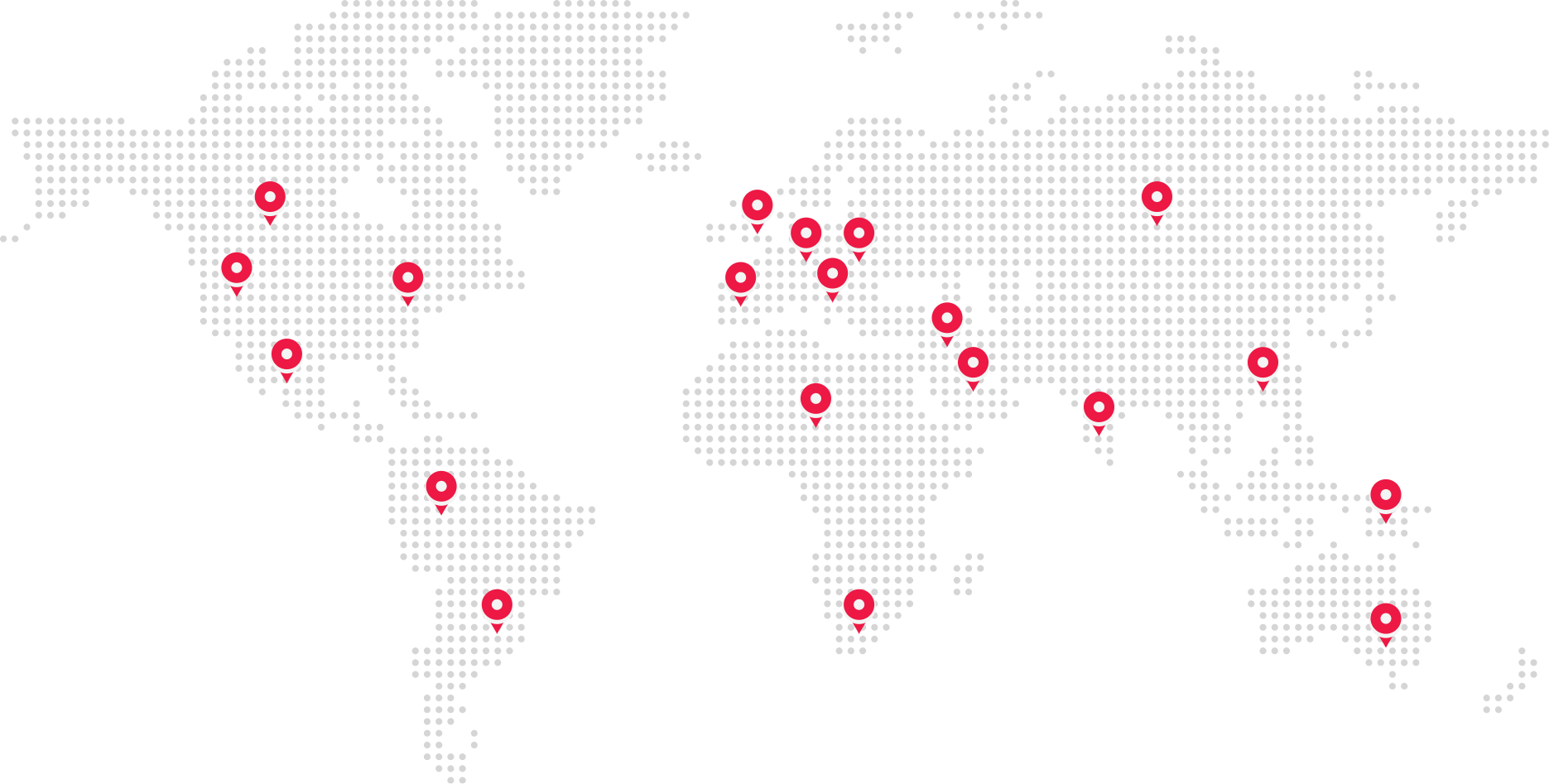Tuttnauer global presence map of offices