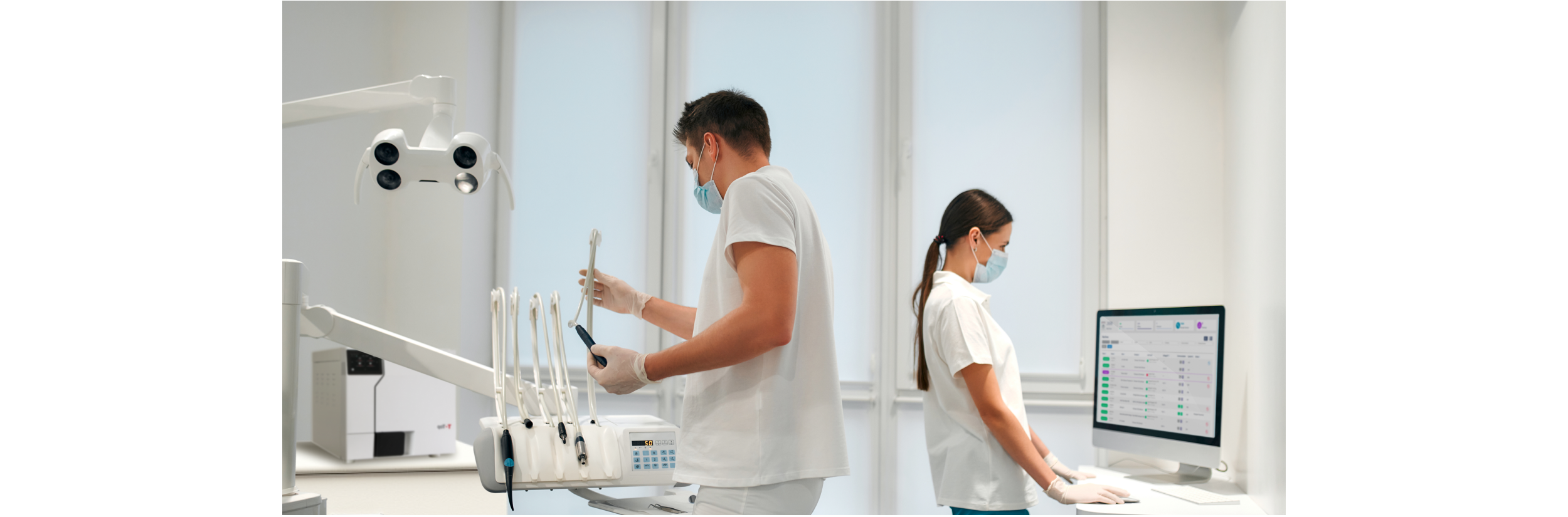 Dental office with T-Connect software and T-Top autoclave