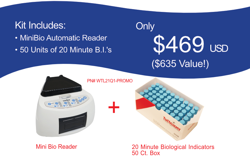Biologigcal indicator and incubator promo