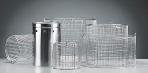 Baskets and Containers for Vertical Sterilizers