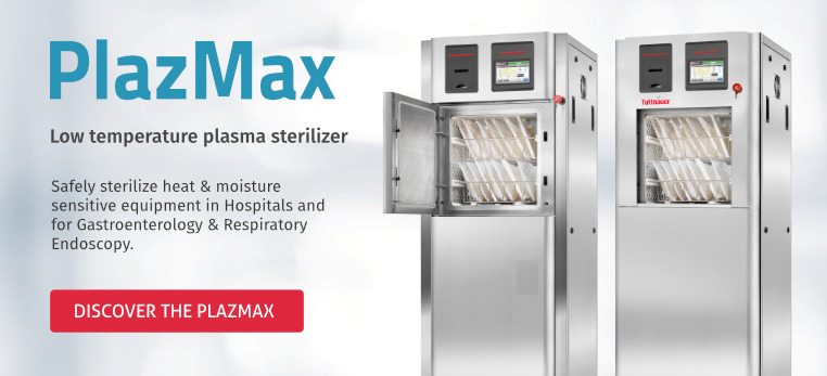 Low temperature hydrogen peroxide plasma sterilizer for sterilization of endoscopes and other heat sensitive hospital equipment