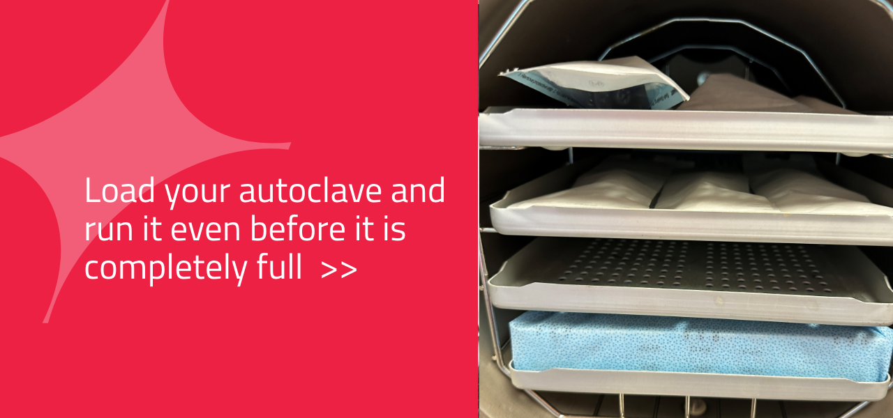Run your autoclave before it is full