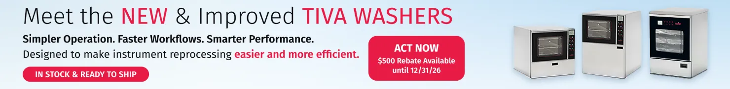 TIVA Washer Disinfector Rebate