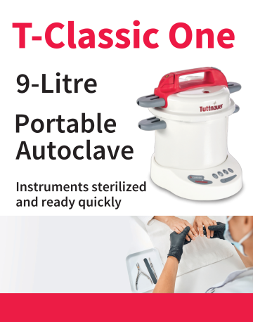 T-Classic One Autoclave Brochure