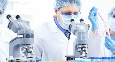 Laboratory Technicians working in Lab