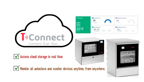 T-Connect software for washer disinfectors
