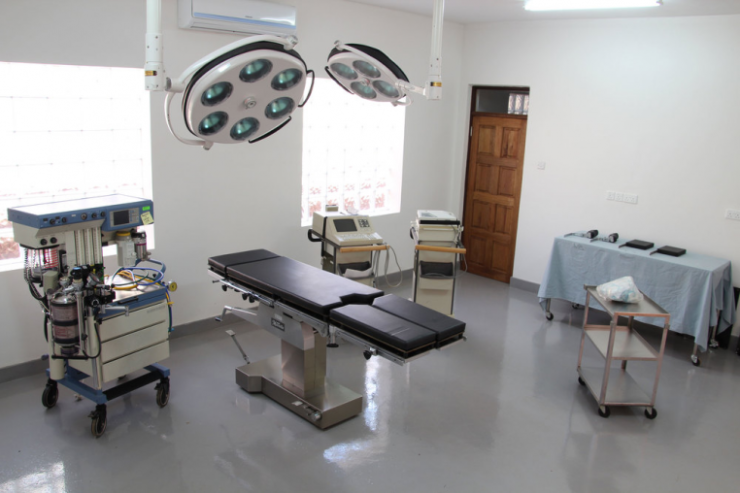 Operating room in Tanzania