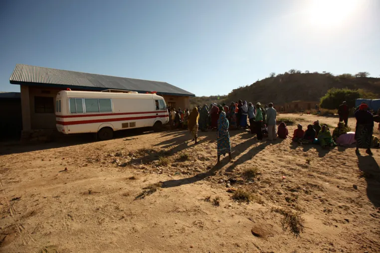 bush clinic in Tanzania