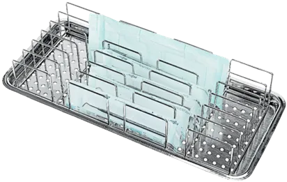 Rack and try for the pouches sterilization in an autoclave - Tuttnauer