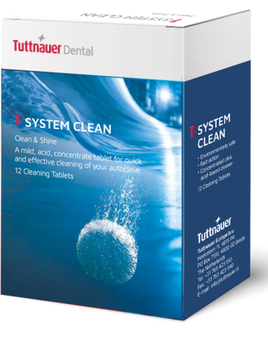 T-System Clean for cleaning autoclave chambers and piping