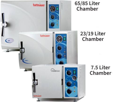 M and MK Semi-Automatic Autoclave Sterilizers