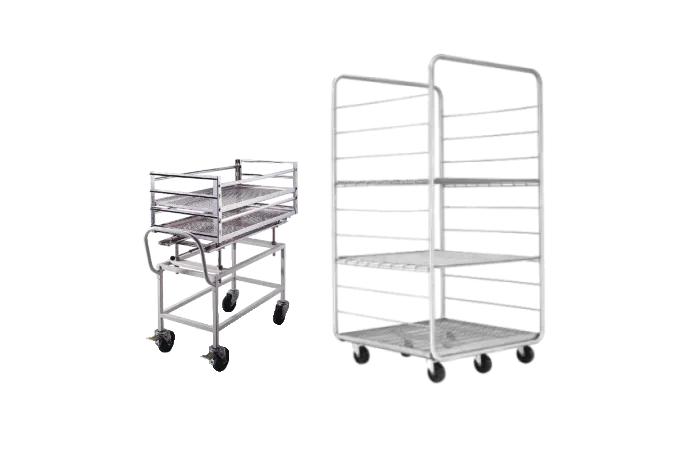 Racks, Shelves and Autoclave Loading Equipment