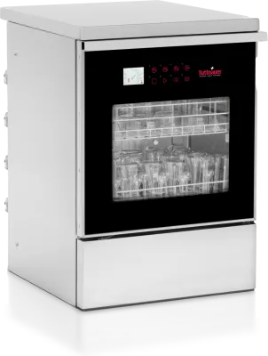 TIVA8 laboratory glassware washer with glass door